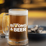 Biltong & Beer glass
